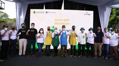 Kick off program Petani Milenial. (istimewa)