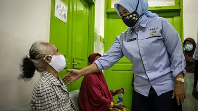 Layanan Anjela bikin antusias lansia ikut vaksinasi Covid-19/dok: Kominfotik Jakut.