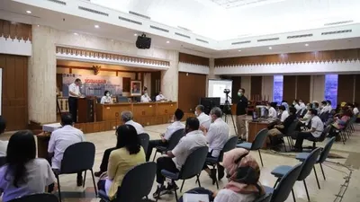 Sosialisasi PPDB 2021 digelar secara daring di Kantor Walikota Jakarta Utara/dok: Kominfotik Jakut.