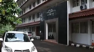 Suasana sepi di kampus Politeknik Negeri Jakarta, Depok, semasa pandemi Covid-19/istimewa