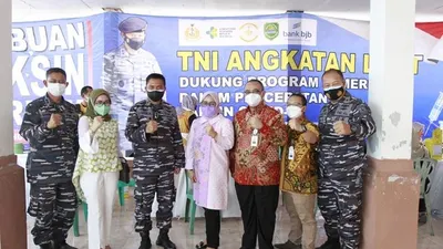 Percepat Terbentuknya Herd Immunity, bank bjb Fasilitasi Vaksinasi Covid-19 di Pancoran dan Blanakan