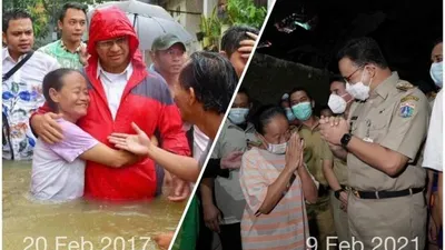 Anies Baswedan Pamer Cipinang Melayu Kini Bebas Banjir (@aniesbaswedan)