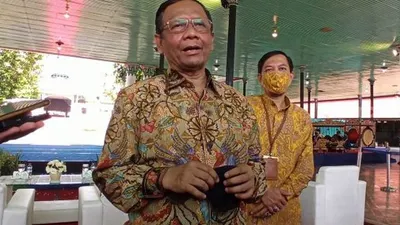 Menteri Koordinator Bidang Politik, Hukum, dan Keamanan, Mahfud MD / Suara.com
