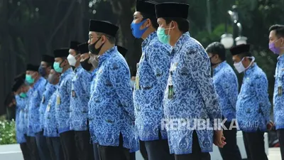 sebagai ilustrasi ASN/ Republika