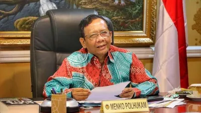Menko Polhukam Moh. Mahfud MD