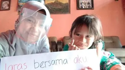 sebagai ilustrasi sekolah online dari rumah. DKI Jakarta masih belum mengambil keputusan mengenai sekolah tatap muka 2021 / suara.com