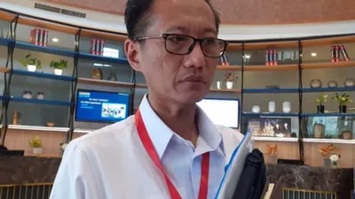 Direktur Administrasi dan Keuangan Perumda Pembangunan Sarana Jaya, Bima P Santosa / beritajakarta.id