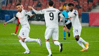 Selebrasi perayaan gol Bayer Munchen ke gawang Salzburg (dok UEFA)