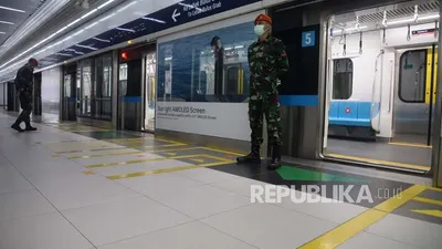 Sejumlah Wilayah Jakarta Padam, MRT Tetap Berjalan Normal