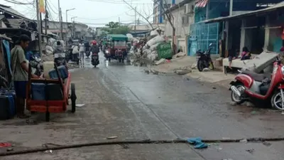 Genangan air banjir rob di kawasan Muara Angke perlahan surut setelah tiga hari terendam/dok: beritajakarta.id