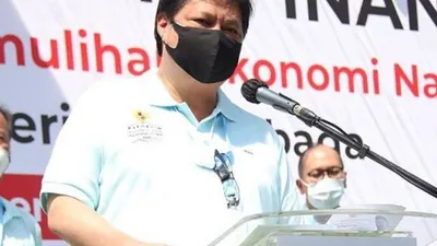 Ketua Komite Penanganan Covid-19 dan Pemulihan Ekonomi Nasional Airlangga Hartarto  / instagram: airlanggahartarto_official