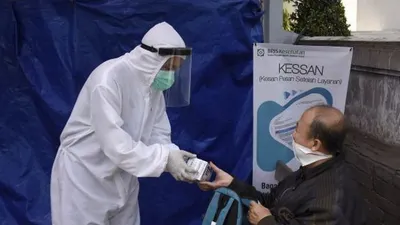 Puskesmas lokasi uji klinis Vaksin Corona Sinovac di Bandung. (Suara.com/Cesar)