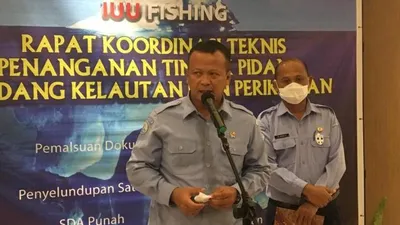 Menteri Kelautan dan Perikanan (KKP), Edhy Prabowo. Foto: Republika/Abdurrahman Rabbani