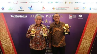 bank bjb Borong penghargaan TOP BUMD 2020. (ist)