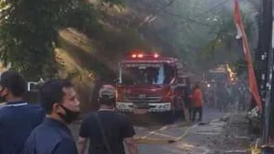 Kebakaran di  Jelambar Grogol Petamburan. sumber: beritajakarta.id