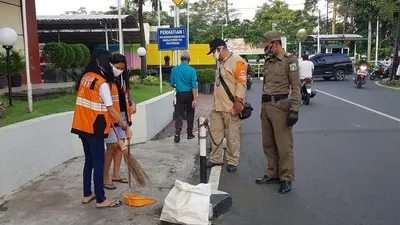Operasi Tertib Masker di wilayah Jakarta Timur/timur.jakarta.go.id