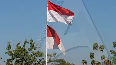 Ilustrasi bendera merah putih (Ayojakarta/Budi Cahyono)
