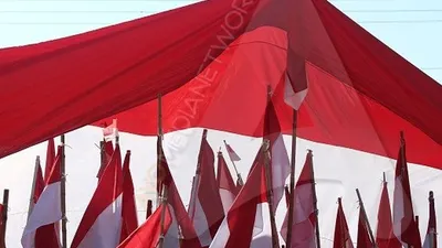 [ilustrasi] Bendera Merah Putih (Ayojakarta.com/Budi Cahyono)