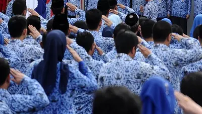 lustrasi Aparatur Sipil Negeri  (ASN) Foto: Republika/Tahta Aidilla
