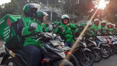 sebagai ilustrasi ojek online/ suara.com