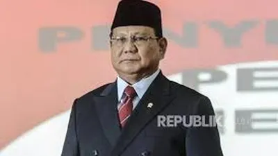 Menteri Pertahanan Prabowo Subianto (dok Republika)