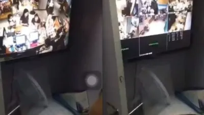 Pegawai Starbucks intip cewek lewat CCTV - (Twitter)