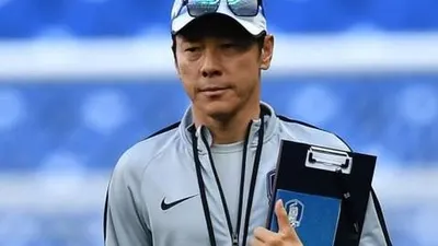 Shin Tae-yong (AFP/Joe Klamar)