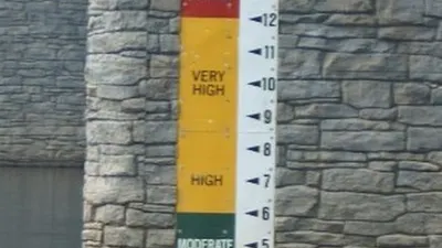 ilustrasi ketinggian air sungai