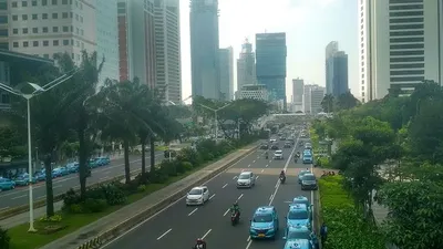 Jalan Jenderal Sudirman, Jakarta Pusat (Ayojakarta.com/Hendy Dinata)