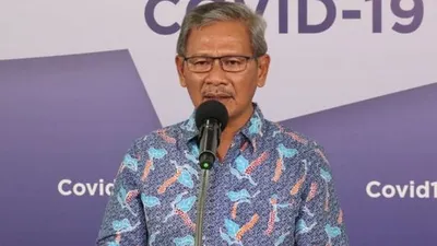 Juru Bicara Pemerintah untuk Penanganan Covid-19 Achmad Yurianto. (Capture Youtube BNPB Indonesia)