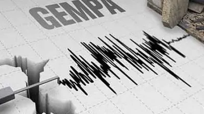 Ilustrasi gempa