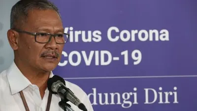 Juru Bicara Pemerintah untuk Penanganan Covid-19 Achmad Yurianto. (BNPB)