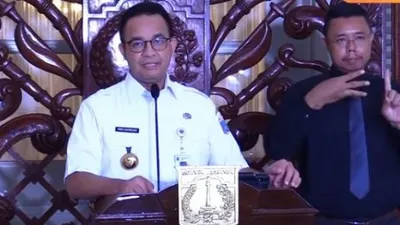 Gubernur DKI Jakarta Anies Baswedan (Youtube Pemprov DKI Jakarta)