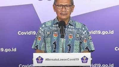 Juru Bicara Pemerintah untuk Penanganan Covid-19 Achmad Yurianto dalam keterangan resmi yang disiarkan akun Youtube BNPB, Minggu (10/5/2020) sore.