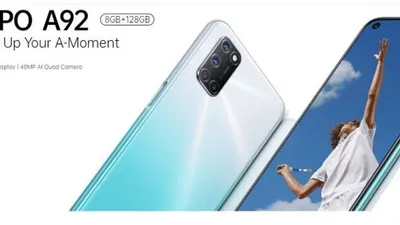 Oppo A92. [Oppo Indonesia]