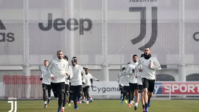 Pemain Juventus latihan saat tahun 2019 (juventus.com)