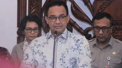 Gubernur DKI Jakarta Anies Baswedan ajak perusahaan multinasional membantu warga terdampak Covid-19. (dok Humas Pemprov DKI)
