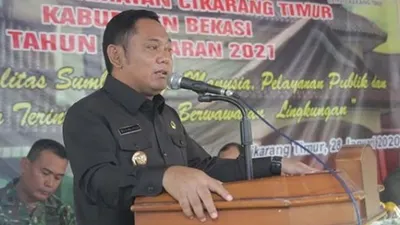 Bupati Bekasi, Eka Supria Atmaja. instagram: @ekasupriaatmaja
