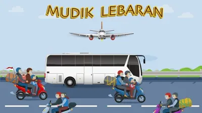 Grafis mudik lebaran.(Ayobandung.com/Attia)