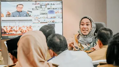 Bupati Karawang Cellica Nurrachadiana (Ayojakarta.com/Yunaz Setiawan Humas Pemkab Karawang)