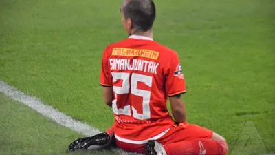 Pemain sayap andalan Persija Jakarta, Riko Simanjuntak. (Ayojakarta.com/Hendy Dinata)