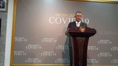 Juru Bicara Pemerintah Untuk Penanganan Virus Corona Achmad Yurianto. Foto: Suara.com