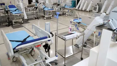 Ruang isolasi di RSD Wisma Atlet Kemayoran, Jakarta Pusat (Kumparan)