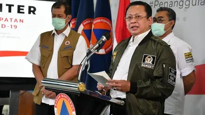 Ketua MPR, Bambang Soesatyo bersama Kepala BNPB, Doni Monardo (dok Ketua MPR)