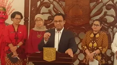 Gubernur DKI Jakarta Anies Baswedan. (Suara.com/Fakhri)