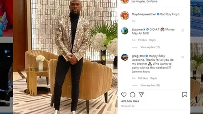 instagram: @floydmayweather