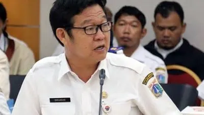 Kepala Dinas Ketahanan Pangan, Kelautan dan Pertanian (KPKP) DKI Jakarta, Darjamuni. (beritajakarta.id)