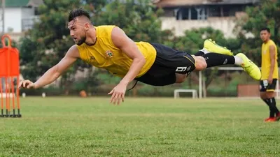 Pemain Persija Jakarta asal Kroasia, Marko Simic. (net)