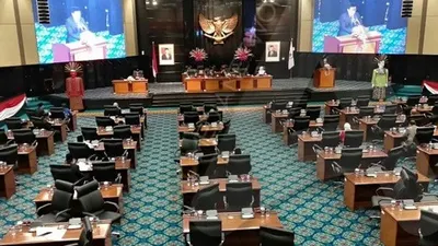 Rapat Paripurna DPRD DKI Jakarta (Ayojakarta/Aprilia Rahapit)