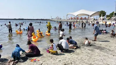 Kawasan Pantai Ancol/Berita Satu